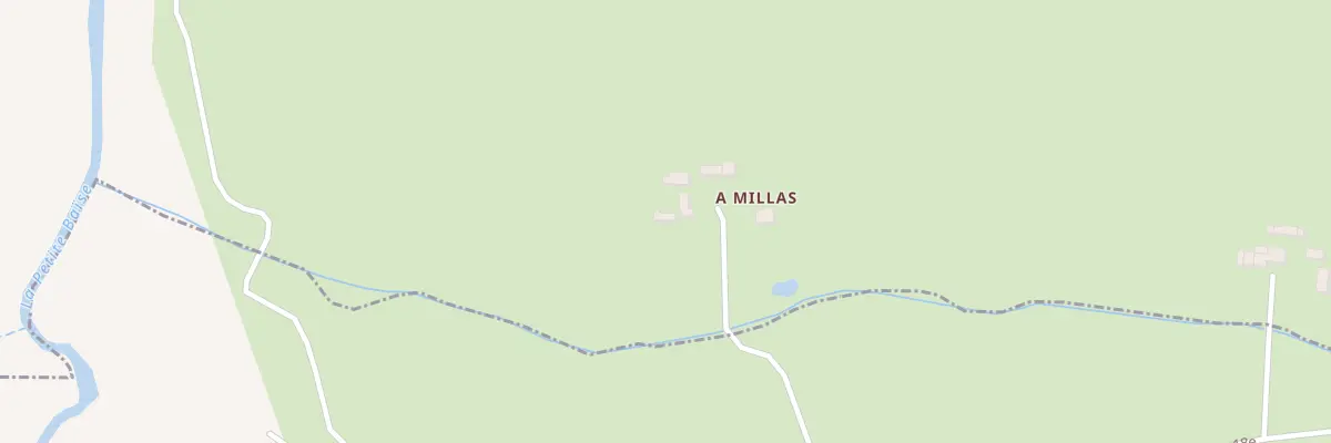 Plan du 5019 A Millas à Lamazère
