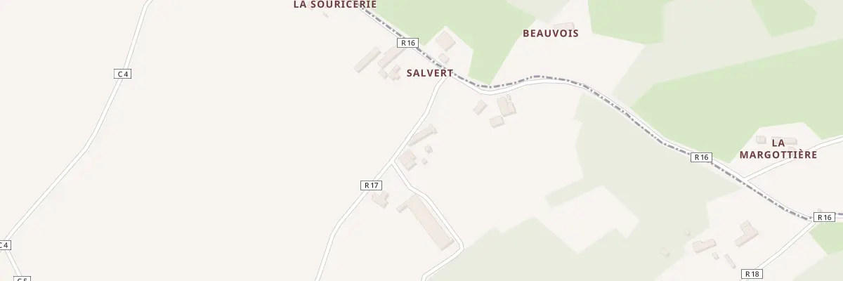 Plan du 95 Rte de Salvert à Montval-sur-Loir
