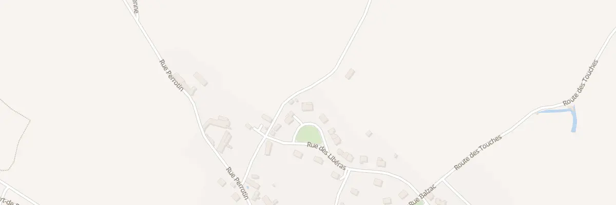 Plan du 20 Rue des Libéras à Crouzilles