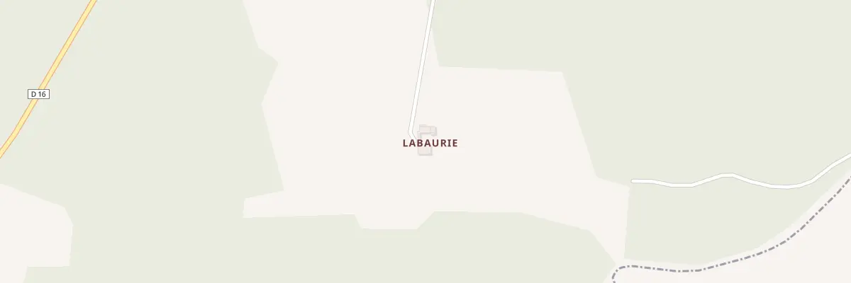 Plan du 5163 Labaurie à Marthon