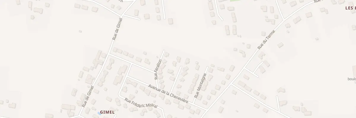 Plan du 8 Rue de la Boétie à Neuvic