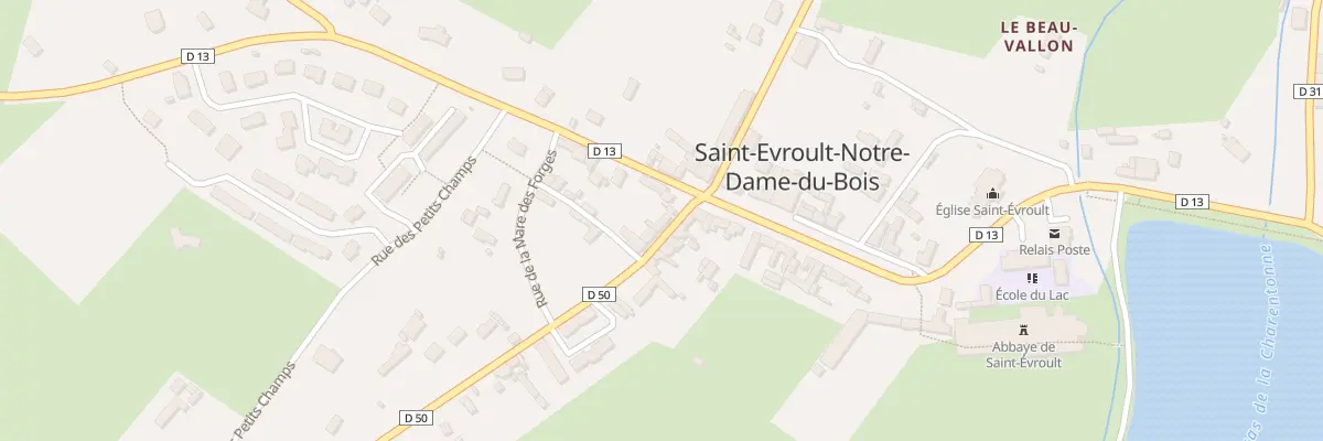 Plan du 30 Rte d’Echauffour à Saint-Evroult-Notre-Dame-du-Bois