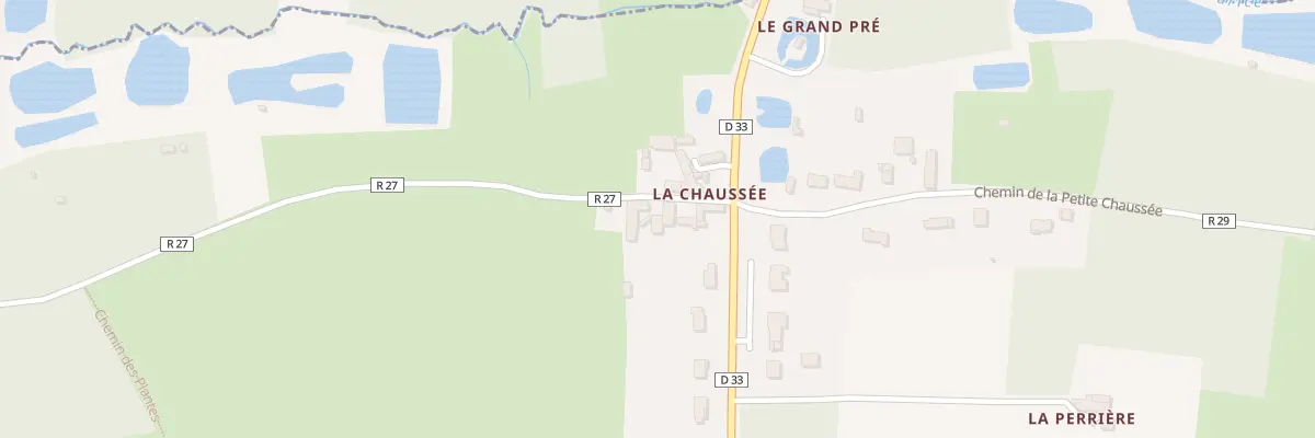 Plan du 5 La Chaussee à Val-de-la-Hune