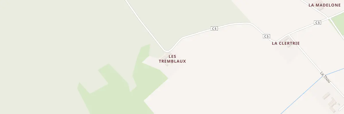 Plan du 273 Les Tremblaux à Marigny-Marmande