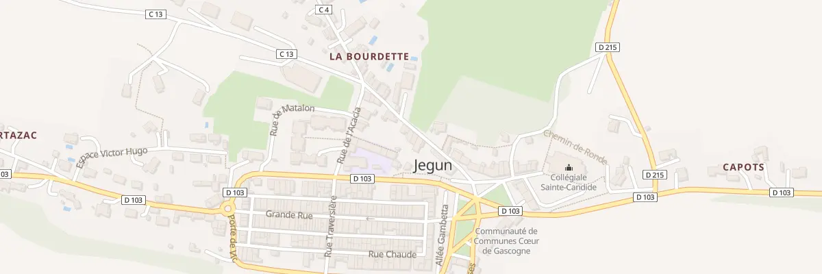Plan du 7 Rue Bennwihr à Jegun