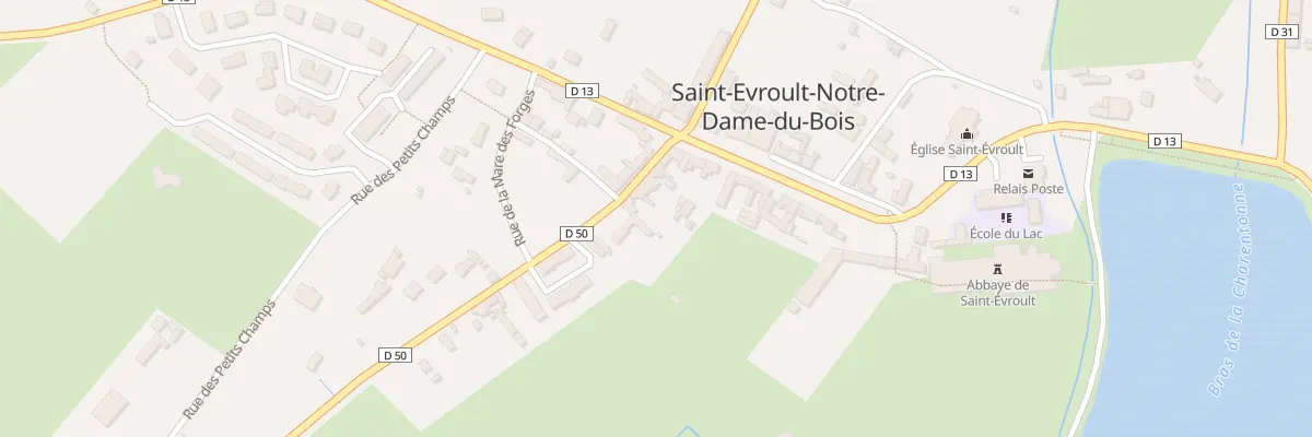 Plan du 55 Rte d’Echauffour à Saint-Evroult-Notre-Dame-du-Bois