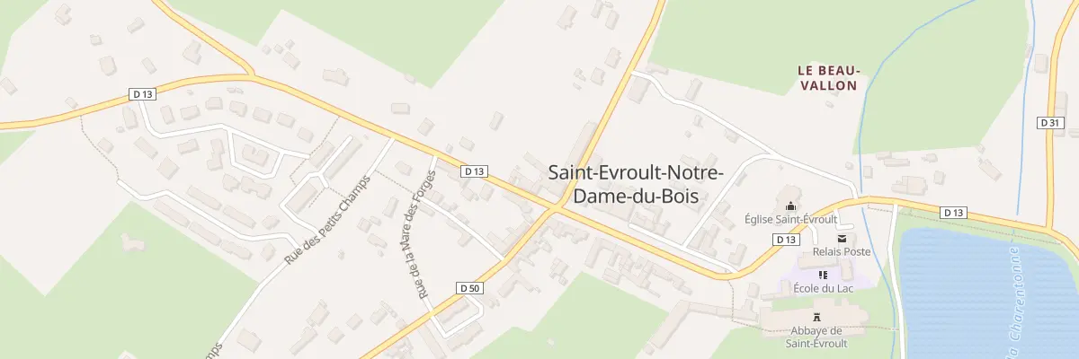 Plan du 14 Rte de Gace à Saint-Evroult-Notre-Dame-du-Bois