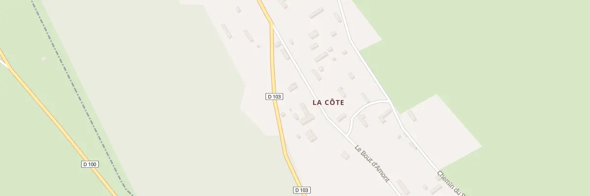 Plan du 121 La Côte à Marais-Vernier