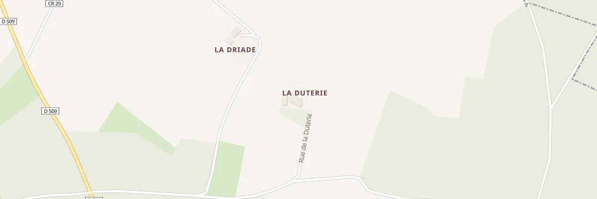 Plan du 1 La Duterie à Chezelles