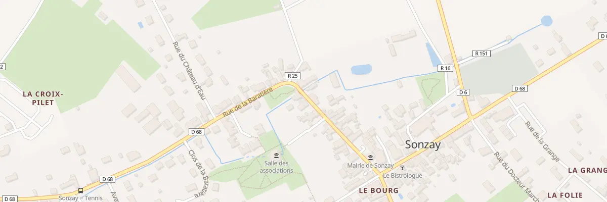 Plan du 300 Le Bourg à Sonzay