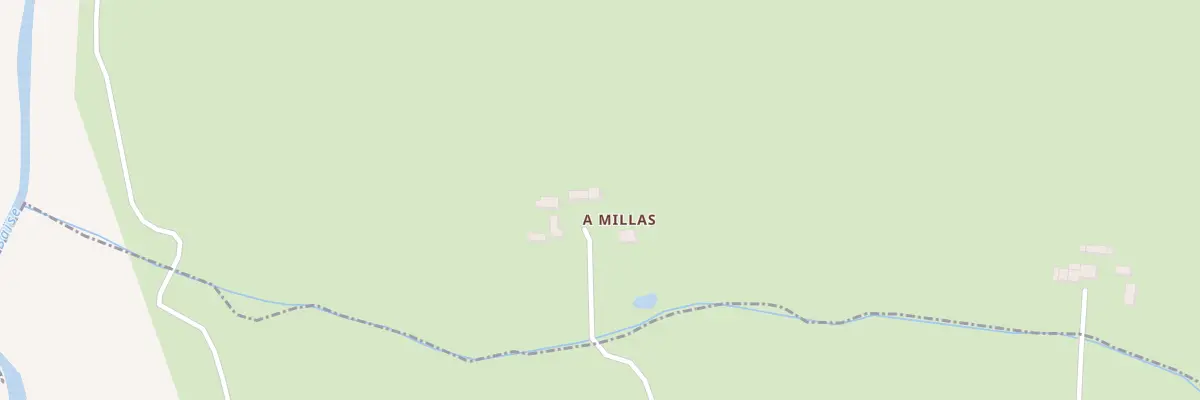 Plan du 308 Imp de Millas à Lamazère