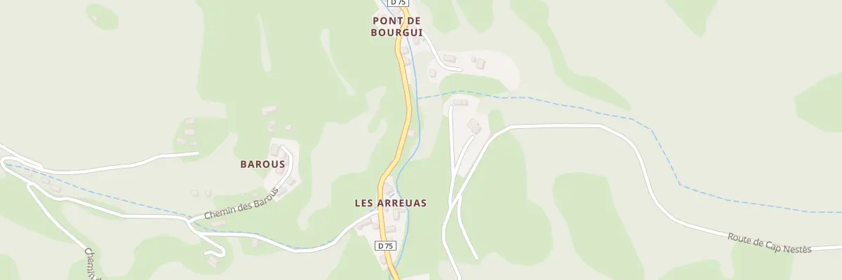 Plan du 71 Rte Vallee de Nistos à Nistos