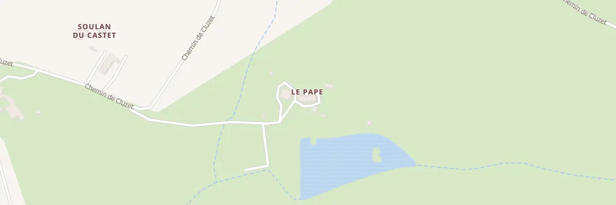 Plan du 5008 Le Pape à Lamazère
