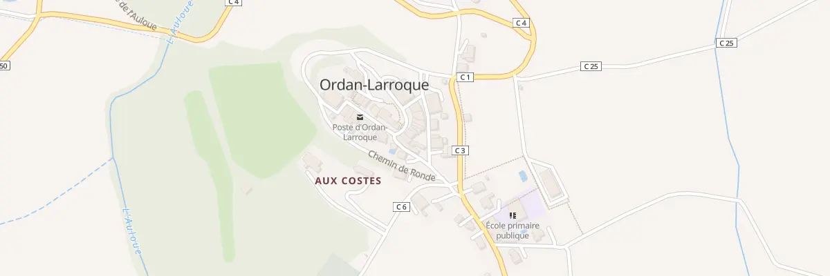 Plan du 22 Rue du Barry à Ordan-Larroque