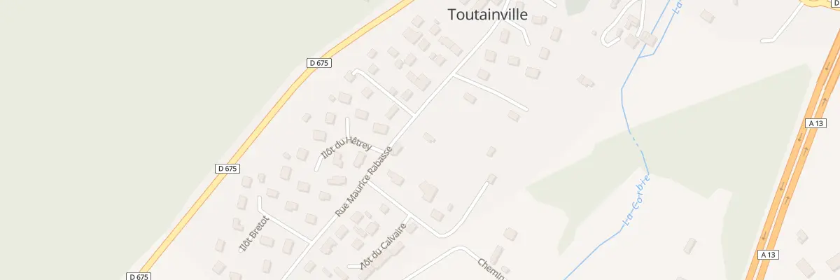 Plan du 295 Rue Maurice Rabasse à Toutainville