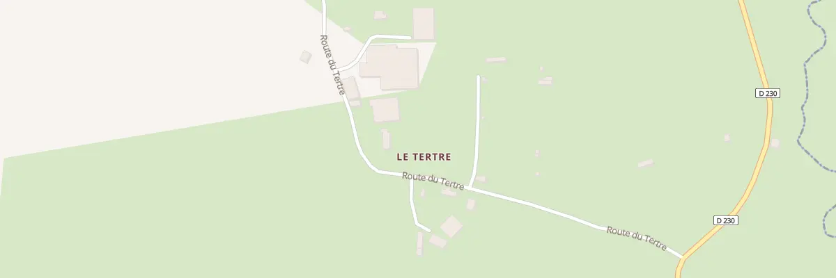 Plan du 310 Rte du Tertre à La Ferté-en-Ouche