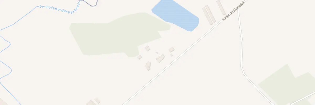 Plan du 1208 Rte du Manadal à Coulx