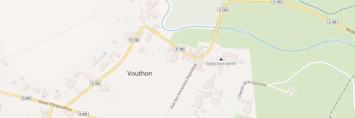 Plan du 6 Rue Calendreau à Vouthon