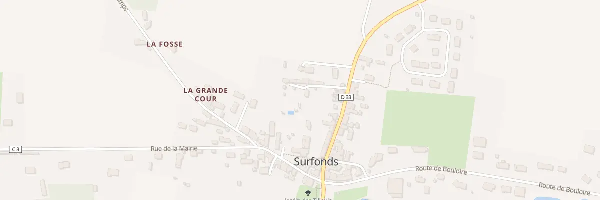 Plan du 3 Imp des Jardins à Surfonds