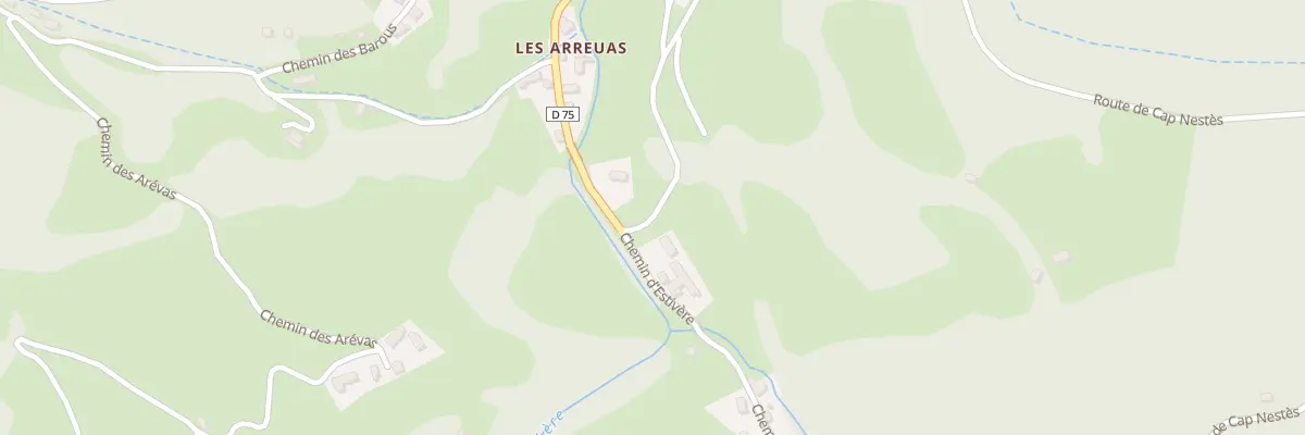Plan du 78 Rte Vallee de Nistos à Nistos