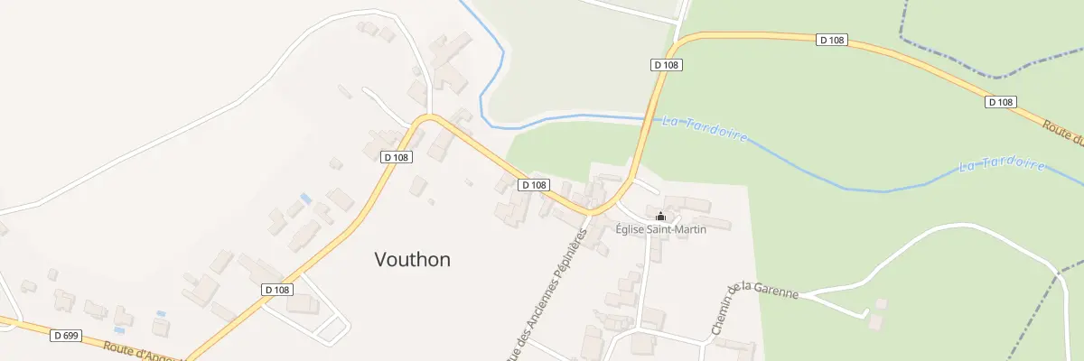 Plan du 5 Rue Calendreau à Vouthon
