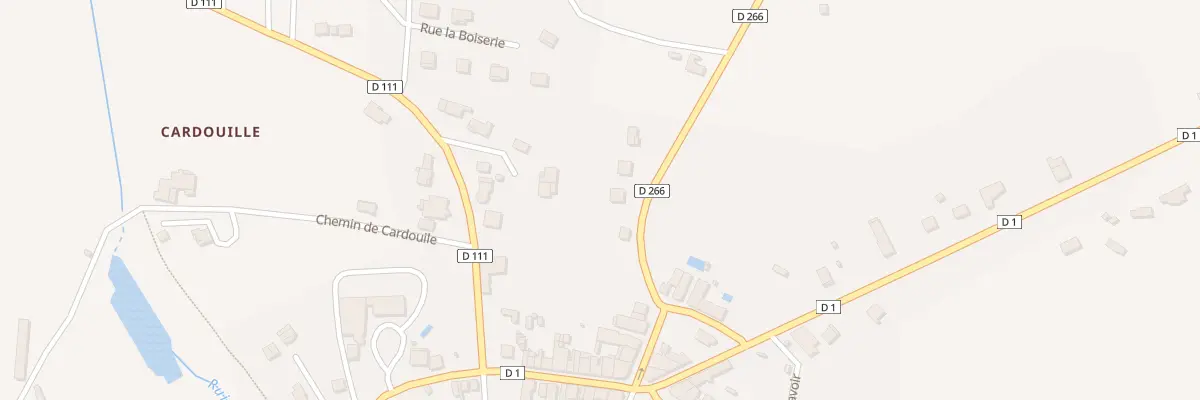 Plan du 9 Av des Batailles à Lauzun