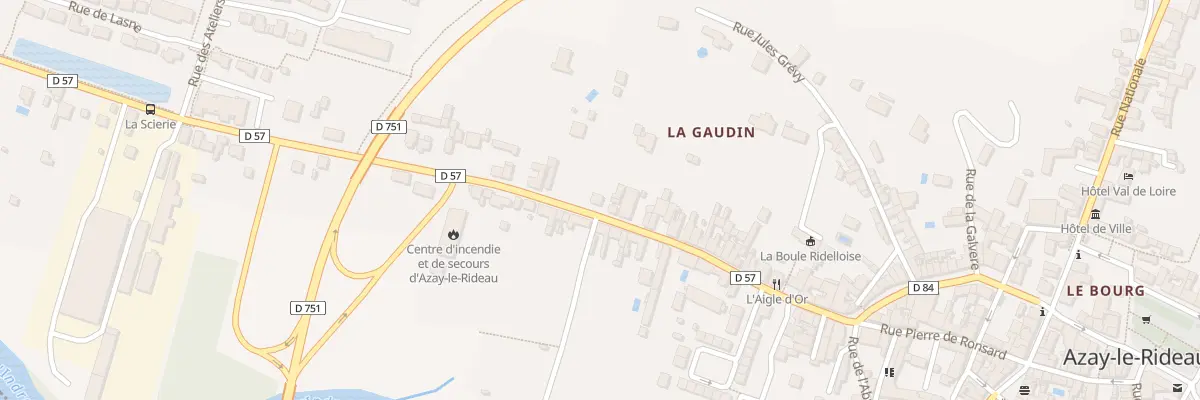 Plan du 46B Av Adélaïde Riché à Azay-le-Rideau