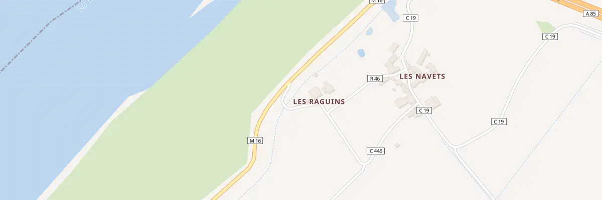 Plan du 2 Che des Raguins à Villandry