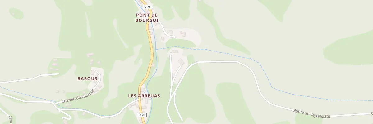 Plan du 1 Rte de Cap Neste à Nistos