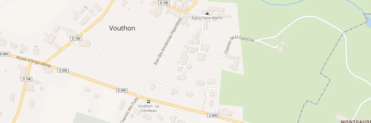 Plan du 1 Rue des Templiers à Vouthon