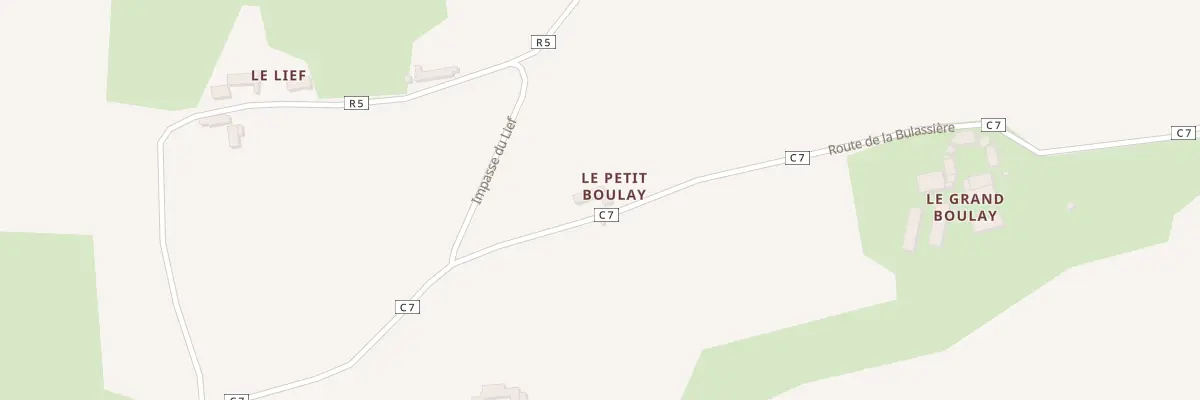 Plan du 1532 Rte de la Bulassiere au Grand-Lucé