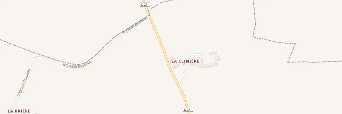 Plan du 84A La Cliniere à Coulimer