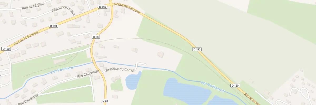 Plan du 140 Imp du Cornet à Colleville