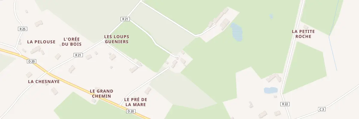 Plan du 5069A Les Loups Gueniers à Soulitré