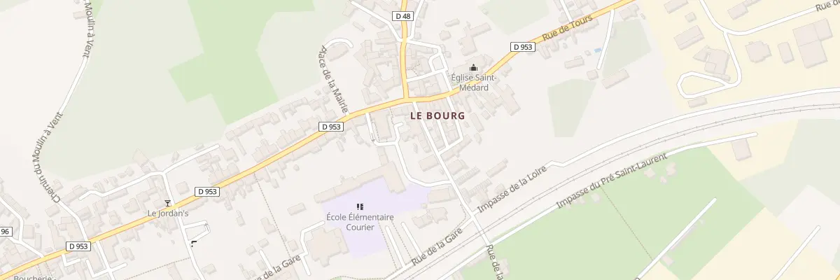 Plan du 6 Rue de la Loire à Cinq-Mars-la-Pile