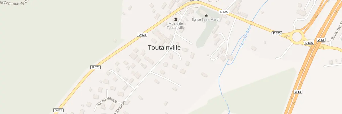 Plan du 6 Ilot Bellevue à Toutainville