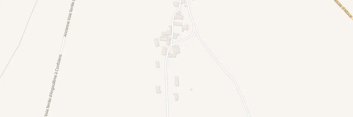 Plan du 9 Couderle à Benest