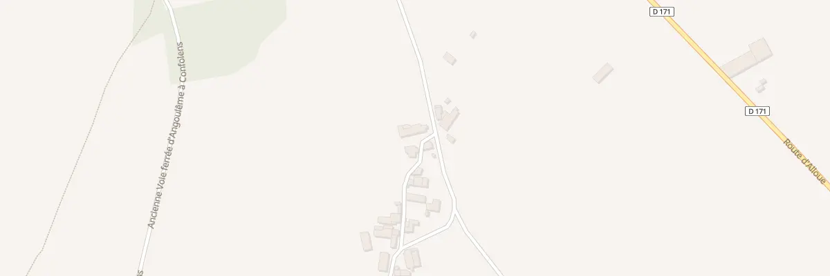 Plan du 5039 Couderle à Benest