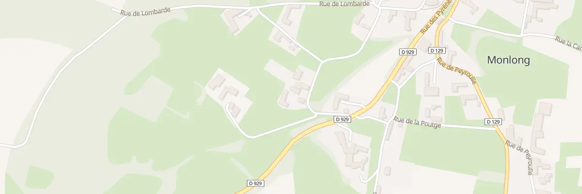 Plan du 5033 La Boubee à Monlong