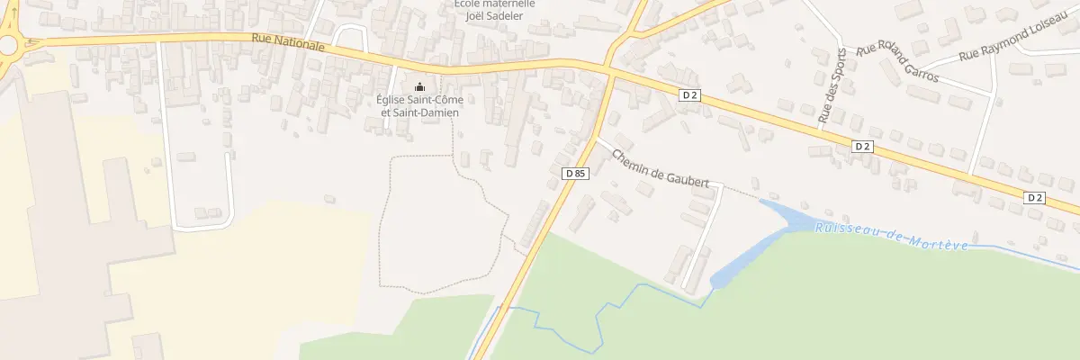 Plan du 13 Rte de Nogent à Saint-Cosme-en-Vairais