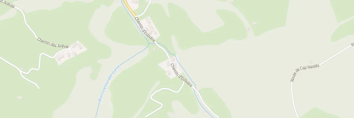 Plan du 4 Che d’Estivère à Nistos
