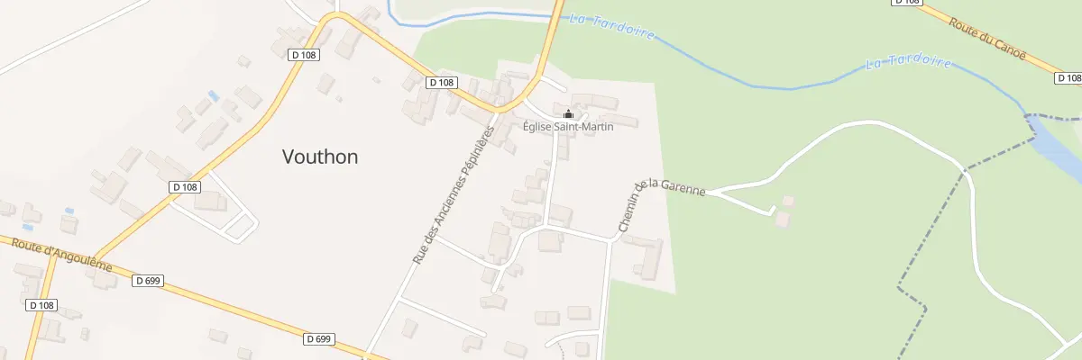 Plan du 9 Rue des Templiers à Vouthon