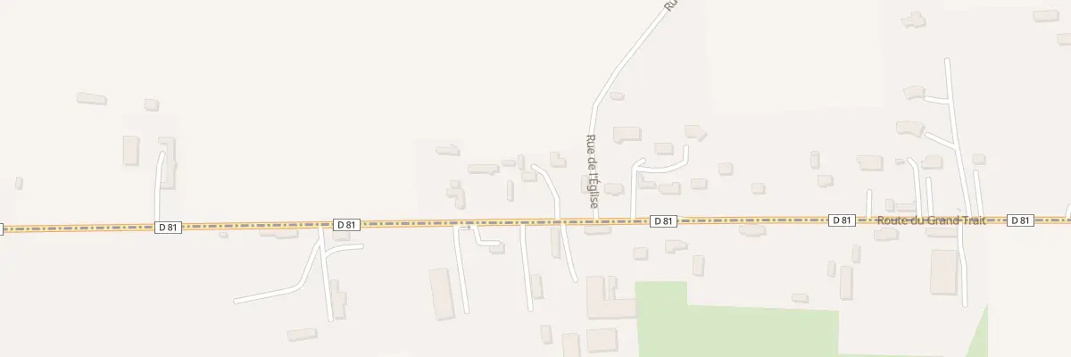 Plan du 814 Rte du Grand Trait à Saint-Antoine-la-Forêt