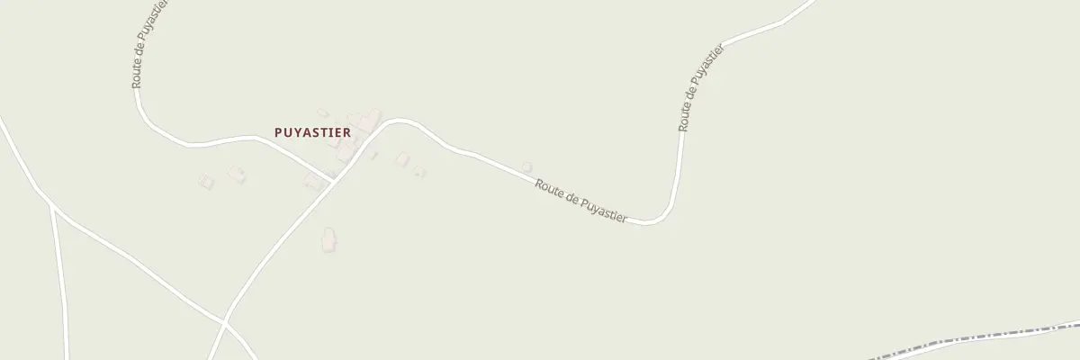 Plan du 1007 Puyastier Nord à Neuvic