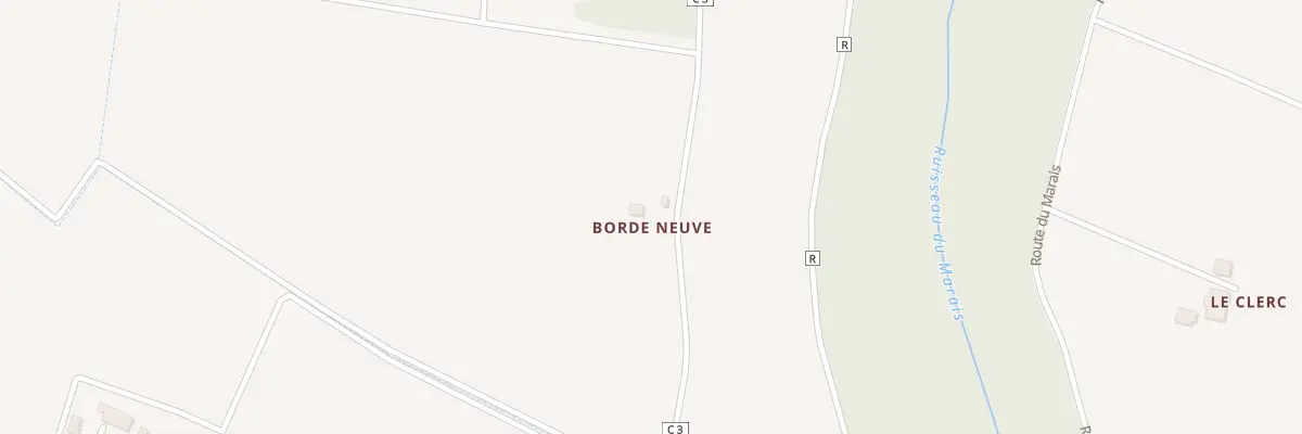 Plan du 1981 Rte de Béquin à Montesquieu