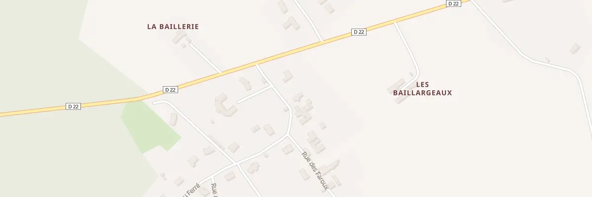 Plan du 3 Rue du Chillou Ferre à Leigné-sur-Usseau
