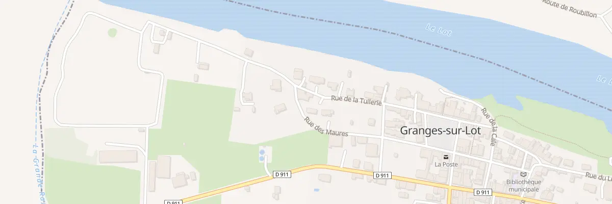 Plan du 4 Rue de la Tuilerie à Granges-sur-Lot