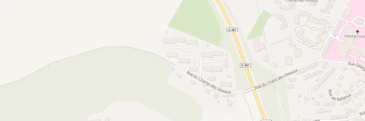 Plan du 58 Rue du Champ des Oiseaux à Bolbec