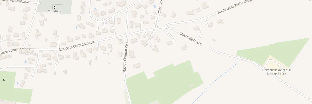 Plan du 52 Rue de la Croix-cambos à Nieuil-l’Espoir