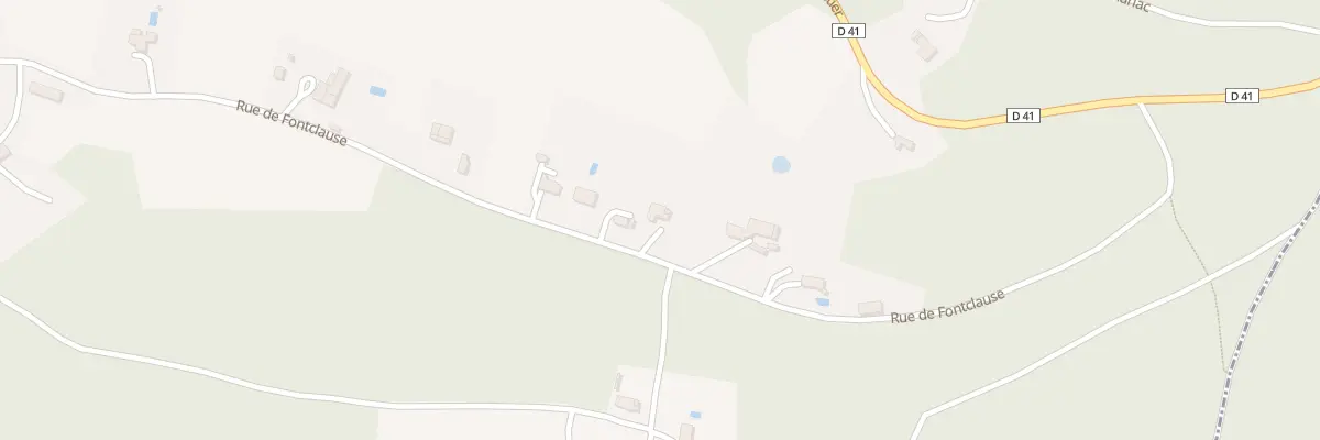 Plan du 47 Rue de Fontclause à Saint-Germain-du-Salembre